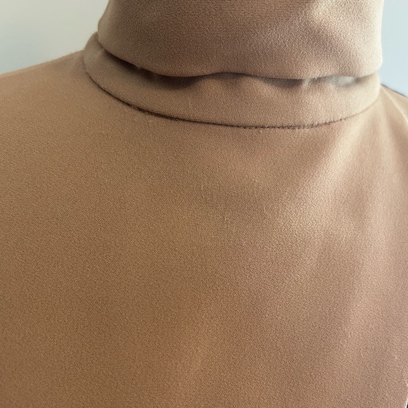Celine sleeveless turtleneck blouse top 36 S - Picture 10 of 16